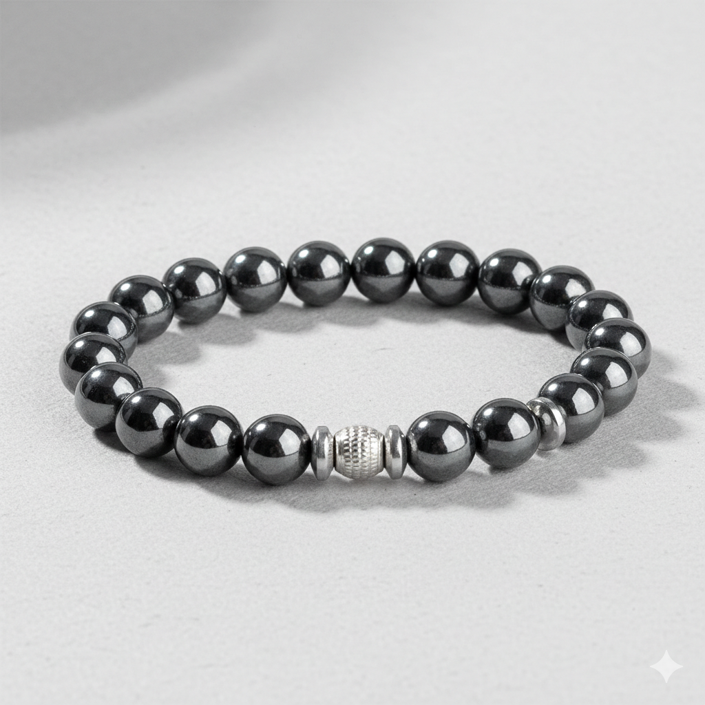Hematite Crystal Bracelet