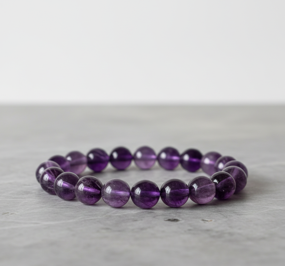 Amethyst Crystal Bracelet